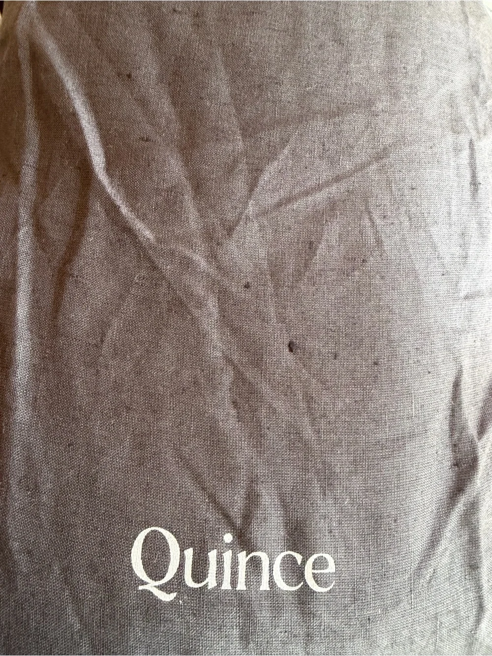 Quince Linen Duvet Cover Set Charcoal King 960